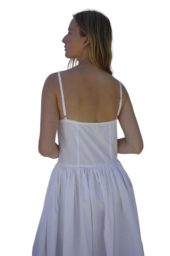  엠마 로스코프 롱 원피스 리추얼 드레스 솔트 - EMMA ROTHKOPF