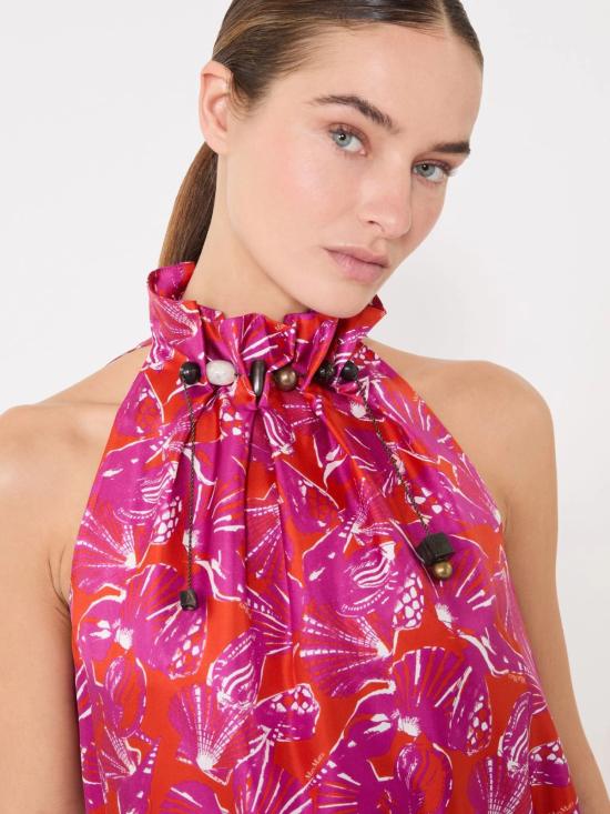 26SS 막스마라 롱 원피스 2611221022600 003 Fuchsia - MAX MARA