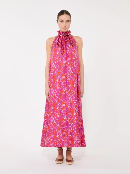 26SS 막스마라 롱 원피스 2611221022600 003 Fuchsia - MAX MARA