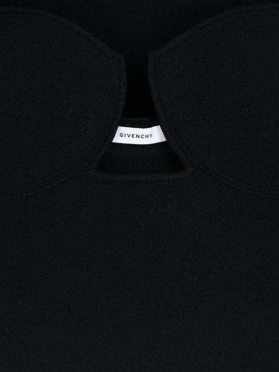 26SS 지방시 숏 원피스 BW22XN4ZUD 001 Black - GIVENCHY