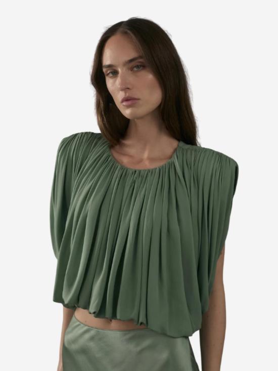  에어룸 블라우스 헤리티지 레나타 탑 - HEIRLOME