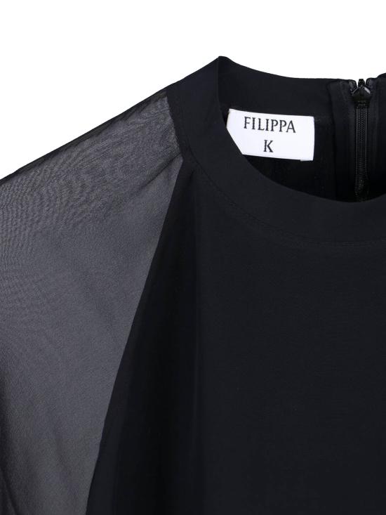 26SS 필리파 케이 블라우스 32105 1433 Black - FILIPPA K