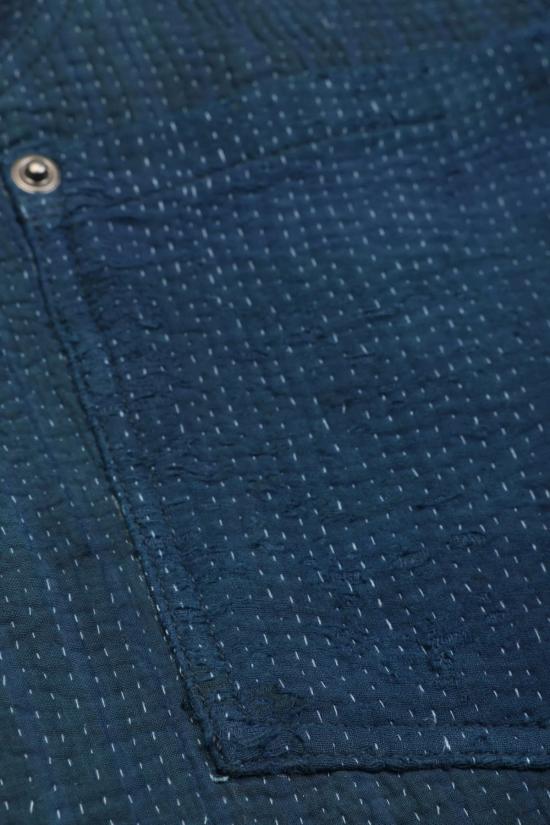  카르도 데님 자켓 크래프트 마빈 트러커 재킷 빈티지 칸타 인디고 - KARDO