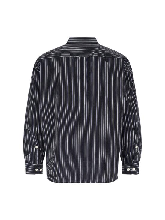 26SS 엠에프펜 긴팔 셔츠 M126 006 BLACK OFFICE STRIPE Black - MFPEN