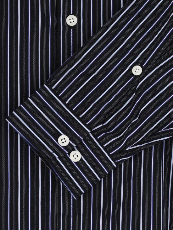 26SS 엠에프펜 긴팔 셔츠 M126 006 BLACK OFFICE STRIPE Black - MFPEN