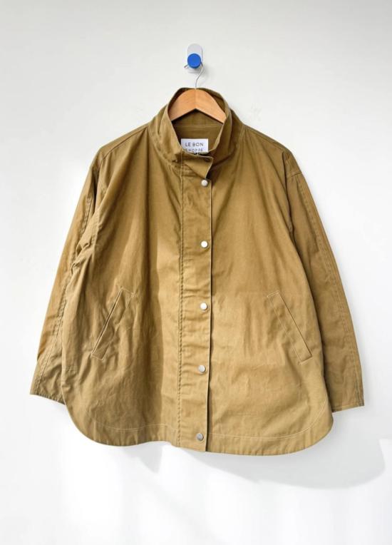  르 본 숍 자켓 르봉 쇼페 블레어 왁스 코튼 재킷 카키