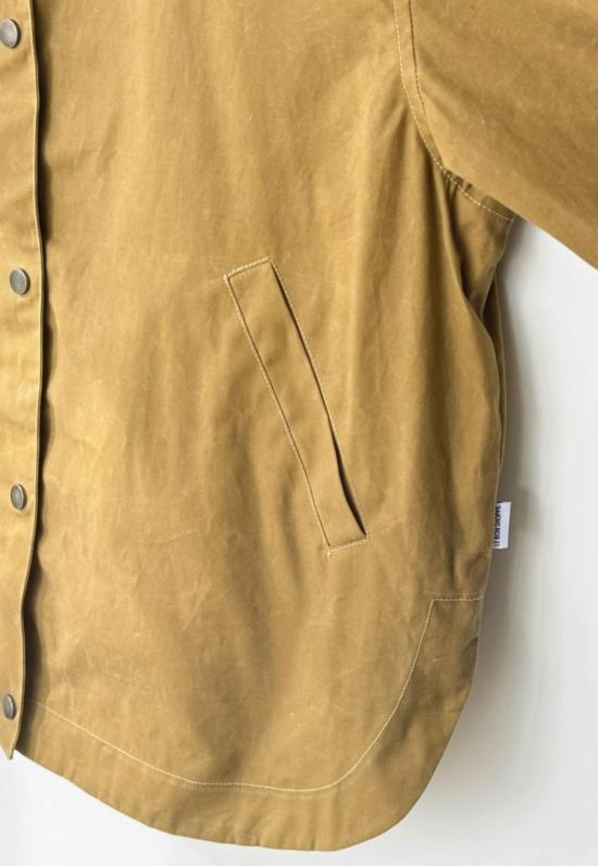  르 본 숍 자켓 르봉 쇼페 블레어 왁스 코튼 재킷 카키 - Le Bon Shoppe