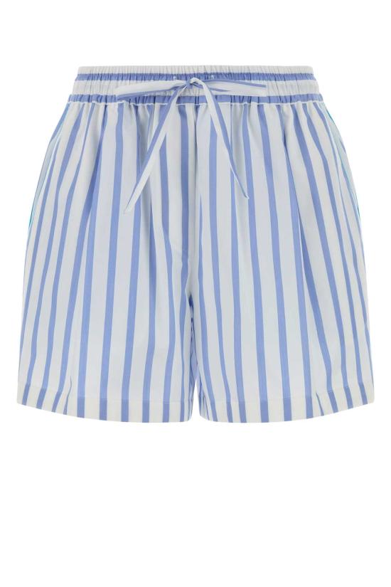 26SS 돌체앤가바나 스트라이프 포플린 쇼츠 FTDJHTFR52W S8051 Stripped