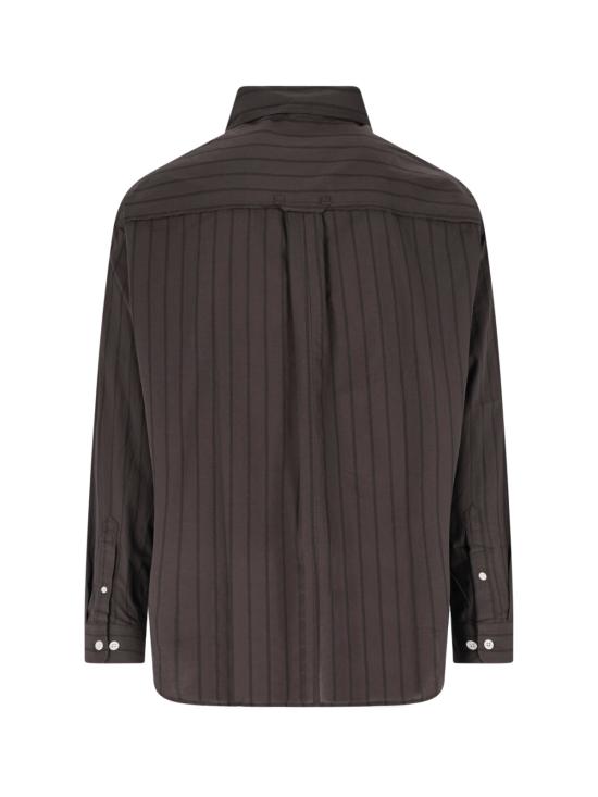 26SS 엠에프펜 셔츠 M126 003 DARK BROWN TRIPLE STRIPE Brown - MFPEN