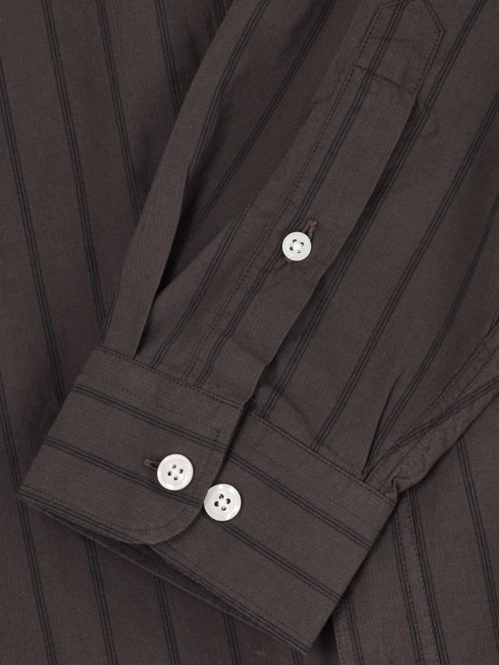 26SS 엠에프펜 셔츠 M126 003 DARK BROWN TRIPLE STRIPE Brown - MFPEN