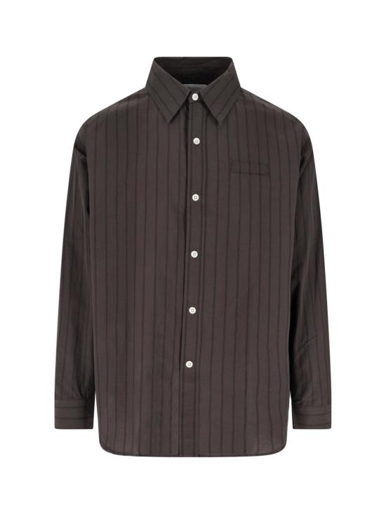 26SS 엠에프펜 셔츠 M126 003 DARK BROWN TRIPLE STRIPE Brown