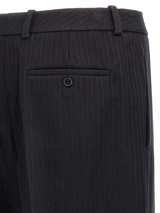  생로랑 스트레이트 팬츠 90 팬츠 블랙 - SAINT LAURENT