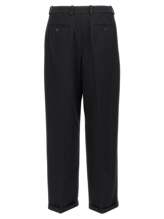  생로랑 스트레이트 팬츠 90 팬츠 블랙 - SAINT LAURENT