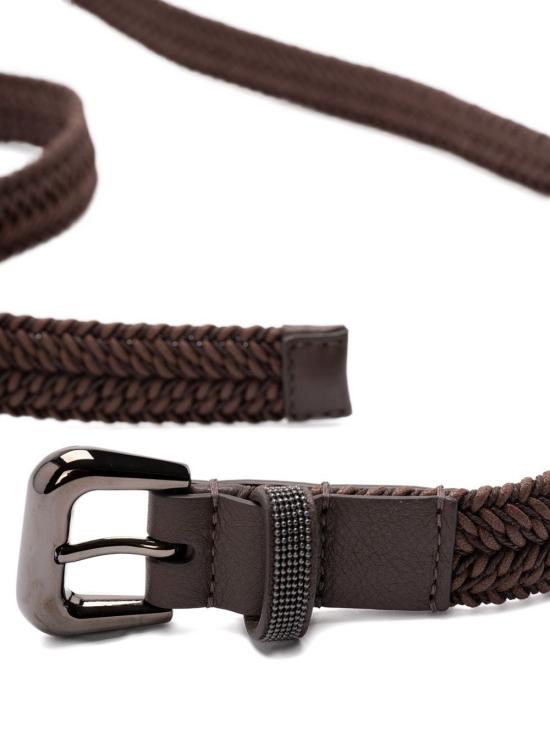 26SS 브루넬로 쿠치넬리 벨트 M0NLCC294 CMATM Brown - BRUNELLO CUCINELLI