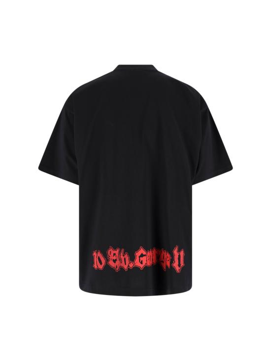 26SS 발렌시아가 반팔 티셔츠 764235 TUVD5 1000 Black - BALENCIAGA