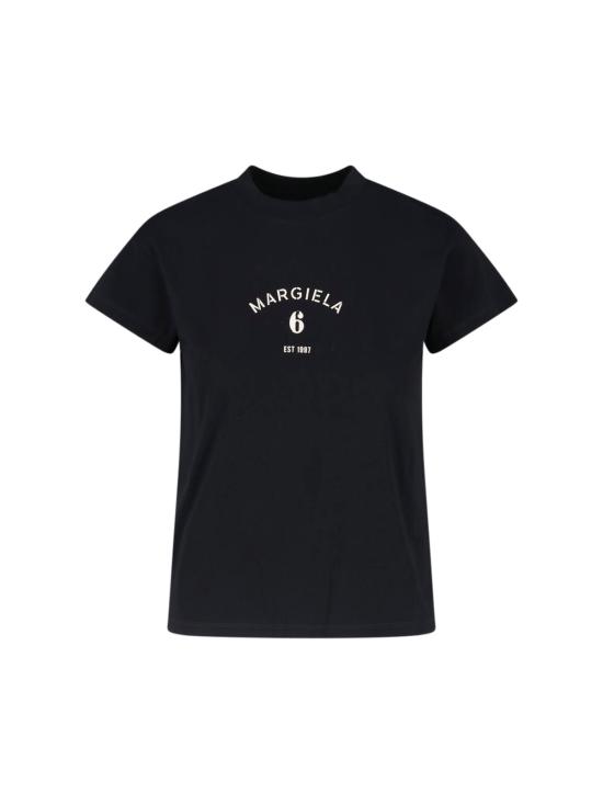 26SS MM6 메종마르지엘라 반팔 티셔츠 S62GD0216 M20048 900 Black