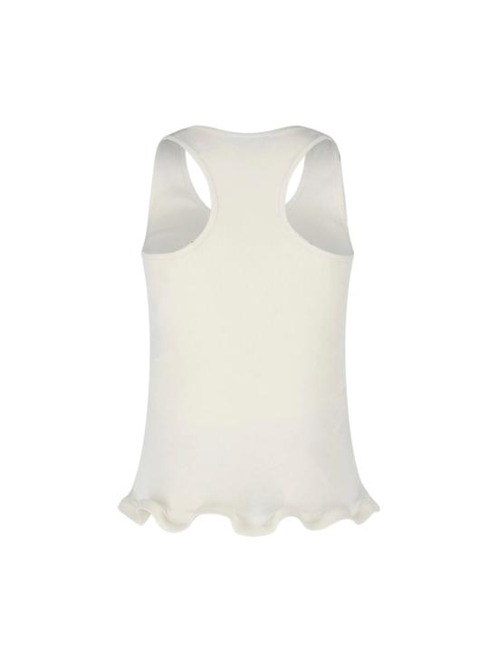 26SS 스텔라 맥카트니 민소매 티셔츠 6J0455 3SQA51 9200 White - STELLA MCCARTNEY