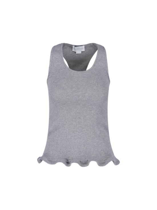 26SS 스텔라 맥카트니 민소매 티셔츠 6J0455 3SQA51 1262 Grey