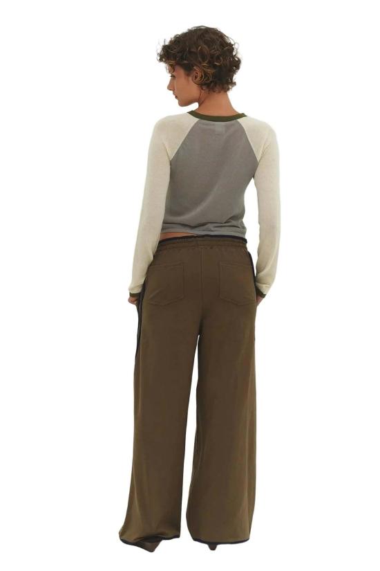  파이드 미 나우 스웨터 Find Me Now Mirinae Raglan Top Matcha Mel - FIND ME NOW