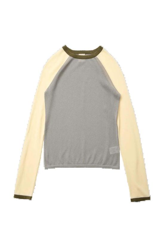  파이드 미 나우 스웨터 Find Me Now Mirinae Raglan Top Matcha Mel - FIND ME NOW