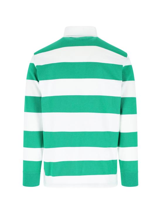 26SS 폴로 랄프로렌 아이코닉 럭비 셔츠 710 717116 502 Green - POLO RALPH LAUREN