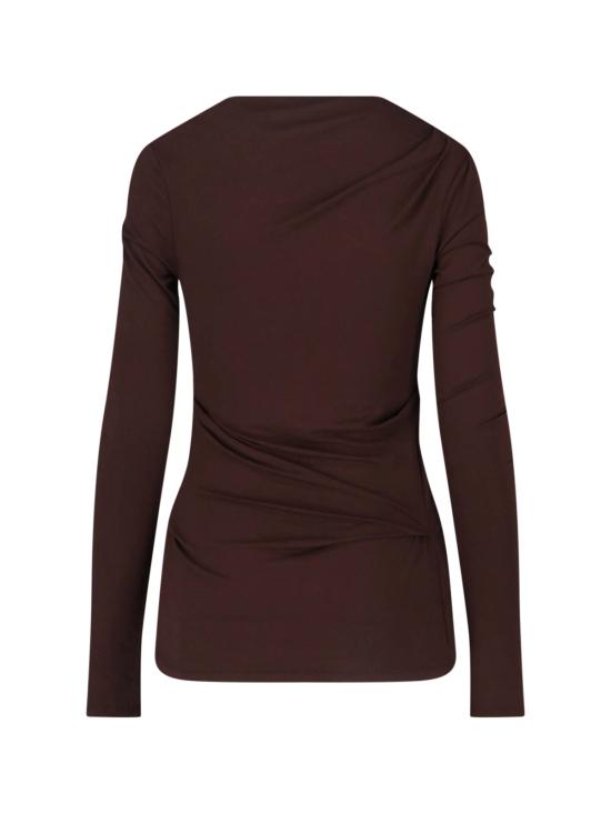 26SS 엔타이어 스튜디오 긴팔 티셔츠 ESSS26TO02243 C737 Brown - ENTIRE STUDIOS