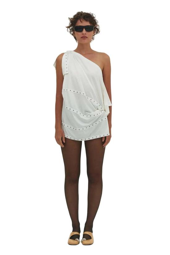  파이드 미 나우 블라우스 Find Me Now Lua Snap 멀티웨어 드레스/탑 밀크 - FIND ME NOW