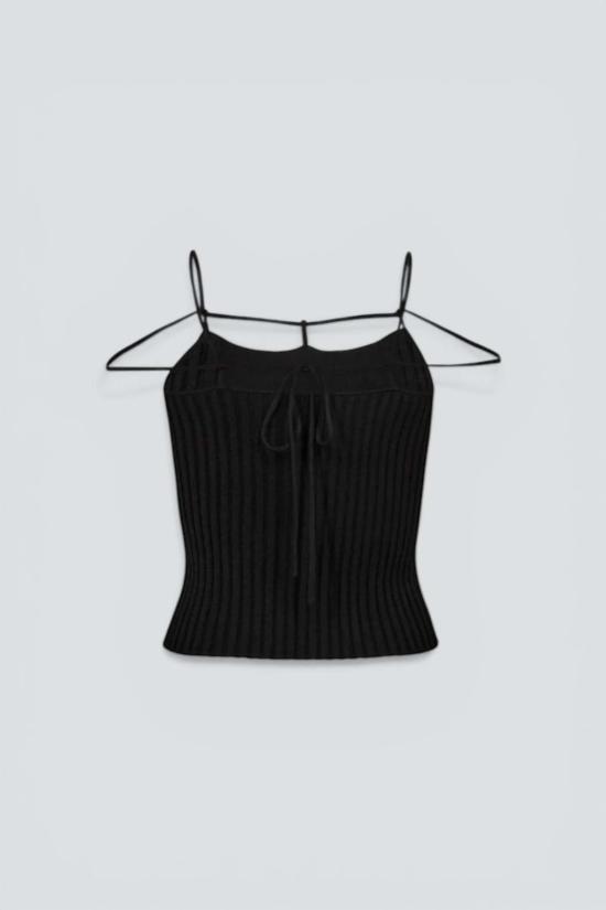  아말리 뢰게 호베 민소매 티셔츠 A. 로에게 호브 코린 탑 - A. ROEGE HOVE