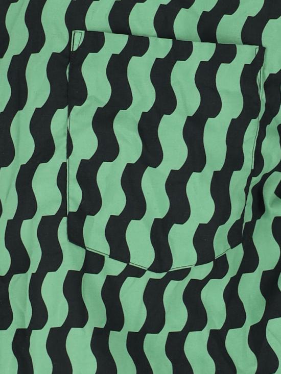 26SS 꼼데가르송 긴팔 셔츠 PQ B007 S26 Green - COMME DES GARCONS