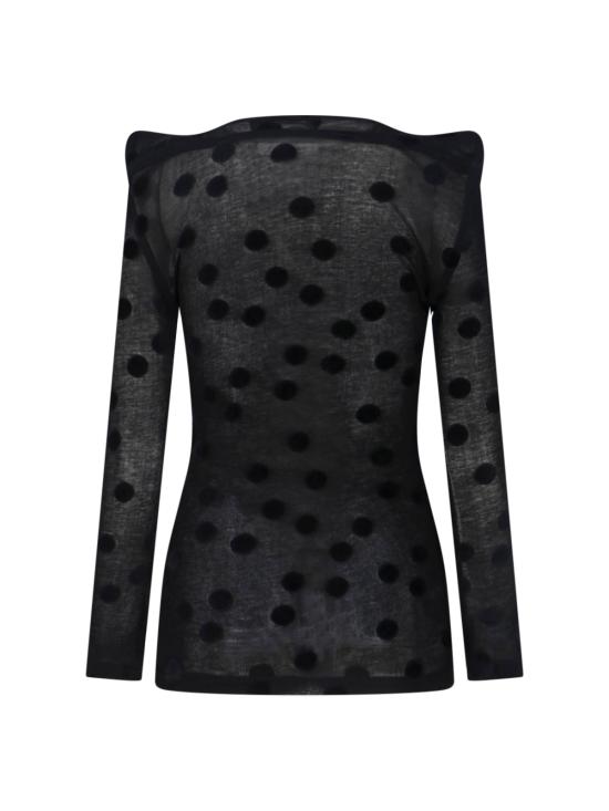 26SS 와타나베 준야 긴팔 티셔츠 JQ T025 S26 1 Black - JUNYA WATANABE