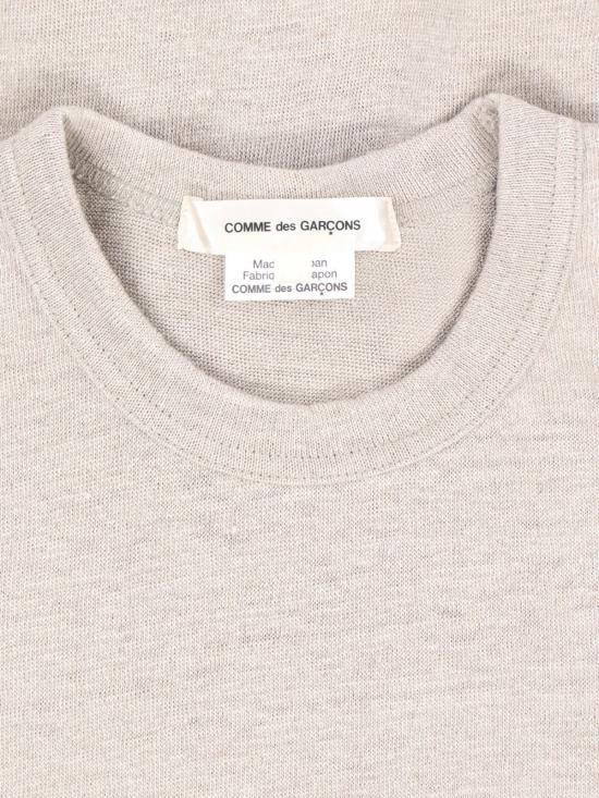 26SS 꼼데가르송 반팔 티셔츠 GQ T003 S26 1 Beige - COMME DES GARCONS