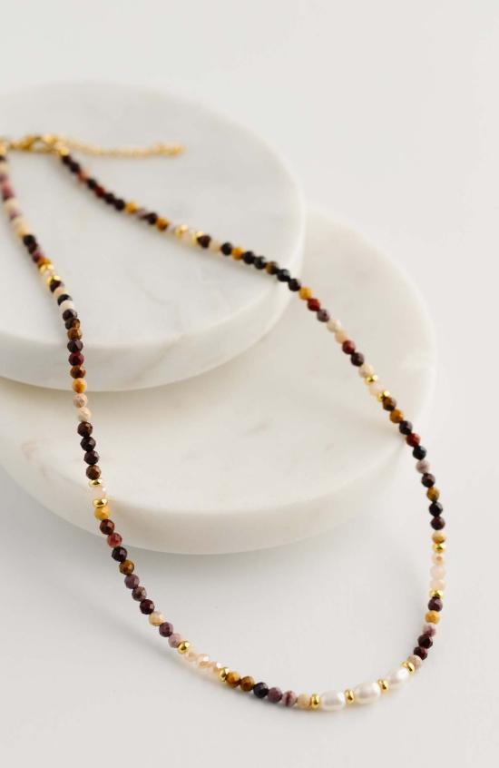  비 벨라 목걸이/팬던트 무카이트 목걸이 - VI BELLA