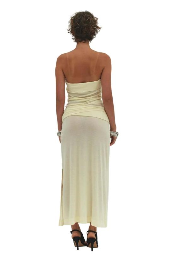  파이드 미 나우 민소매 티셔츠 Find Me Now 나라 튜브탑 버터 - FIND ME NOW