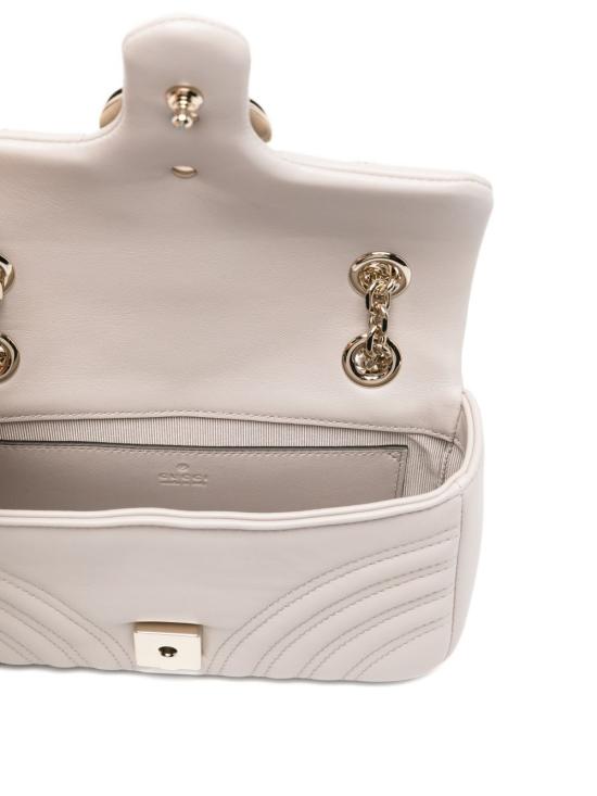 26SS 구찌 GG 마몽 스몰 숄더백 837280 AAE381712 Beige - GUCCI