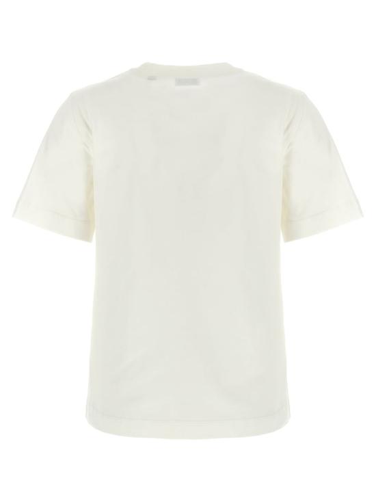  버버리 반팔 티셔츠 체크 티셔츠 화이트 - BURBERRY