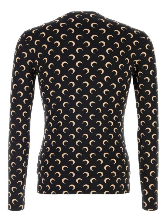 26SS 마린세르 긴팔 티셔츠 MTS003A CJER0001IT99 Black - MARINE SERRE