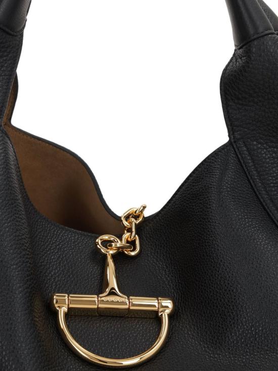 26SS 구찌 소프트빗 맥시 숄더백 837466 AAEAO1000 Black - GUCCI