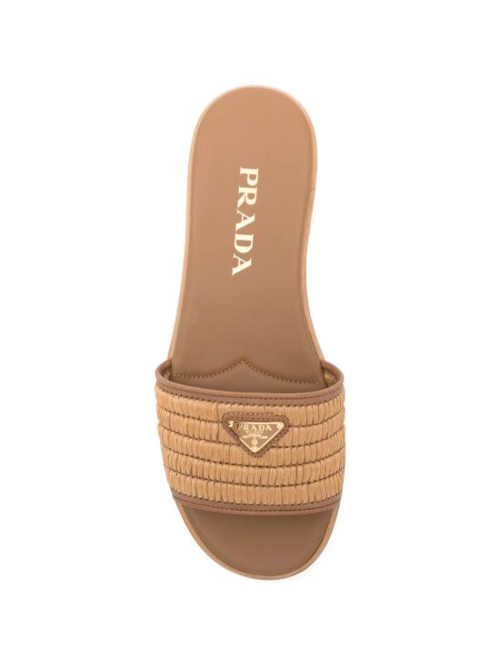 26SS 프라다 뮬/슬리퍼 1XX758 2ACSF098L Brown - PRADA