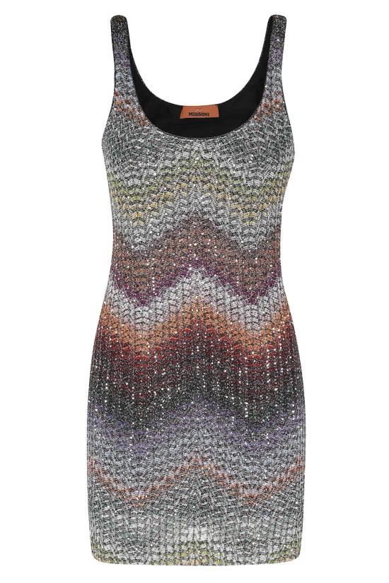  미소니 숏 원피스 미쏘니 민소매 숏 드레스 멀티 다크