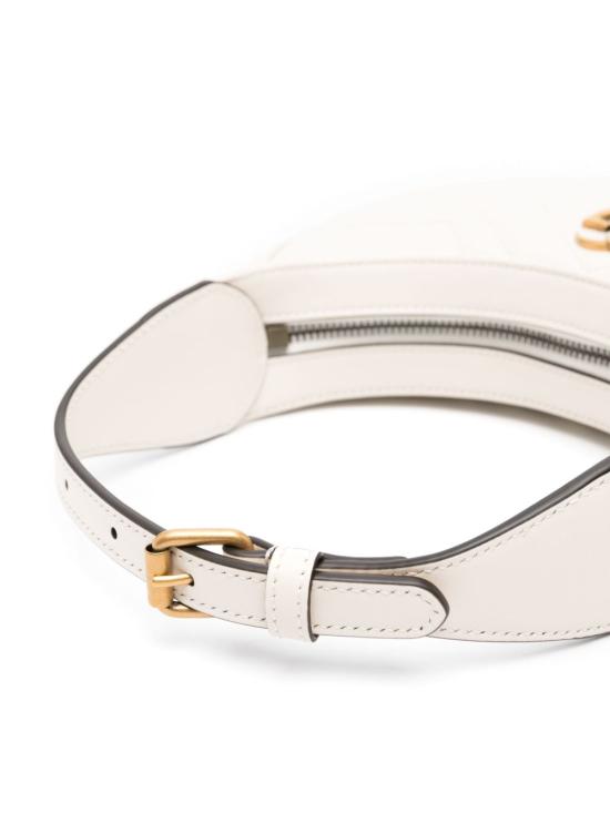 26SS 구찌 GG 마몽 하프문 쉐이프 미니백 699514 DTDHT9022 White - GUCCI