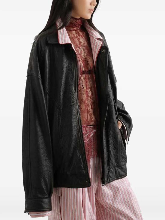 26SS 돌체앤가바나 가죽 자켓 F9U59LHUL1L N0000 NERO - DOLCE & GABBANA