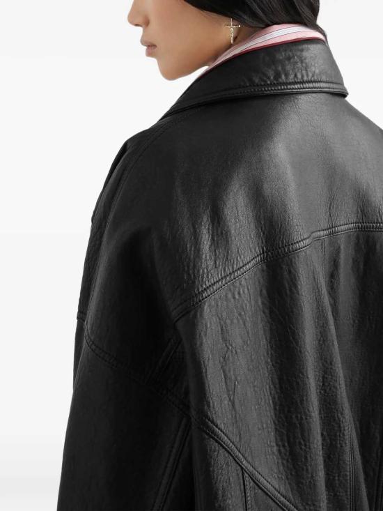 26SS 돌체앤가바나 가죽 자켓 F9U59LHUL1L N0000 NERO - DOLCE & GABBANA