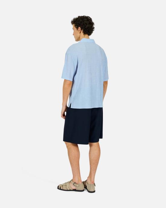  크로스트 셔츠 체크무늬 볼링 - KROST