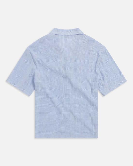  크로스트 셔츠 체크무늬 볼링 - KROST