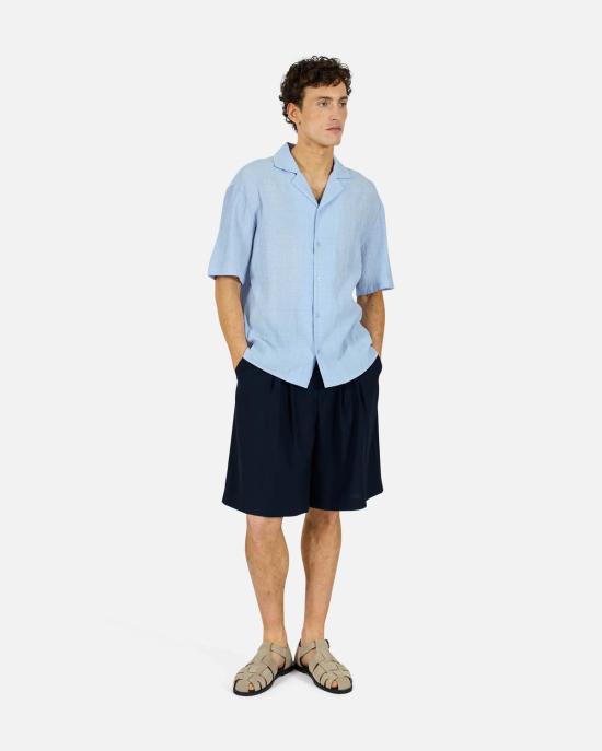  크로스트 셔츠 체크무늬 볼링 - KROST