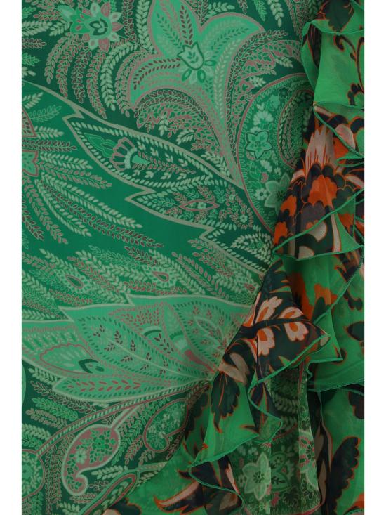 26SS 에트로 롱 스커트 WRFA019899SA1Q7 X0892 GREEN - ETRO