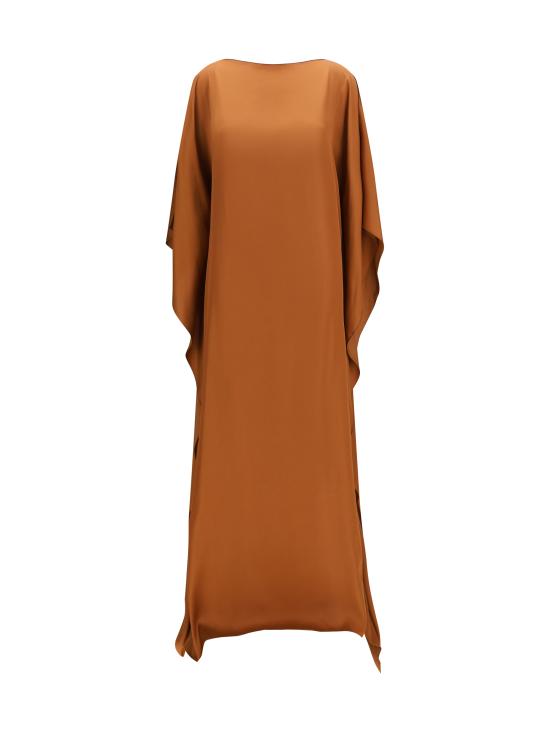 26SS 사 수 파이 롱 원피스 S26588 0805 BROWN