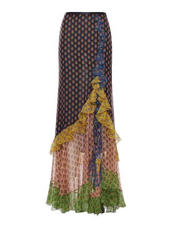 26SS 에트로 미디 스커트 WRFA019899SA1Q5X0811 Multicolour