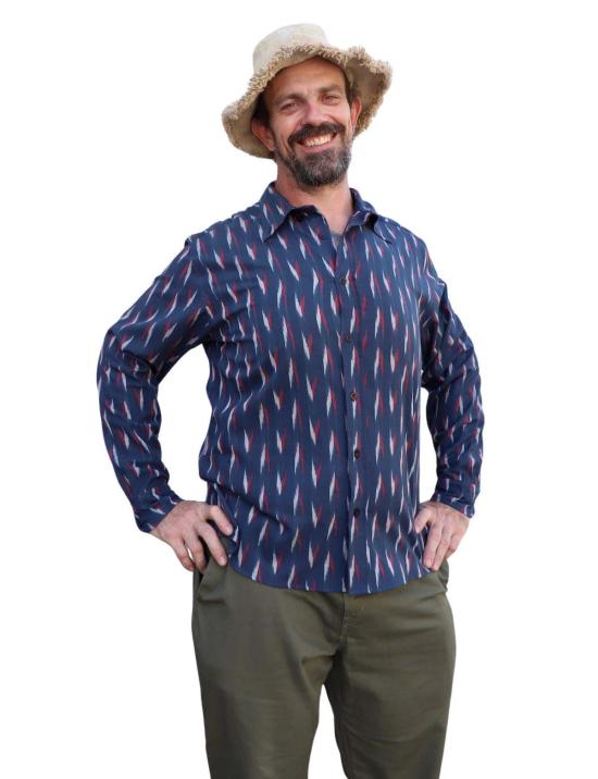  Passion Lilie 셔츠 패션 릴리 마리타임 유기농 면 버튼다운 셔츠