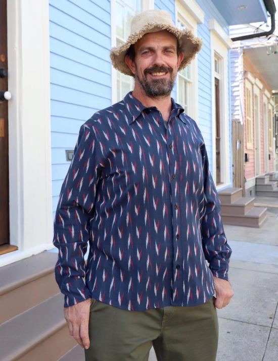  Passion Lilie 셔츠 패션 릴리 마리타임 유기농 면 버튼다운 셔츠 - PASSION LILIE